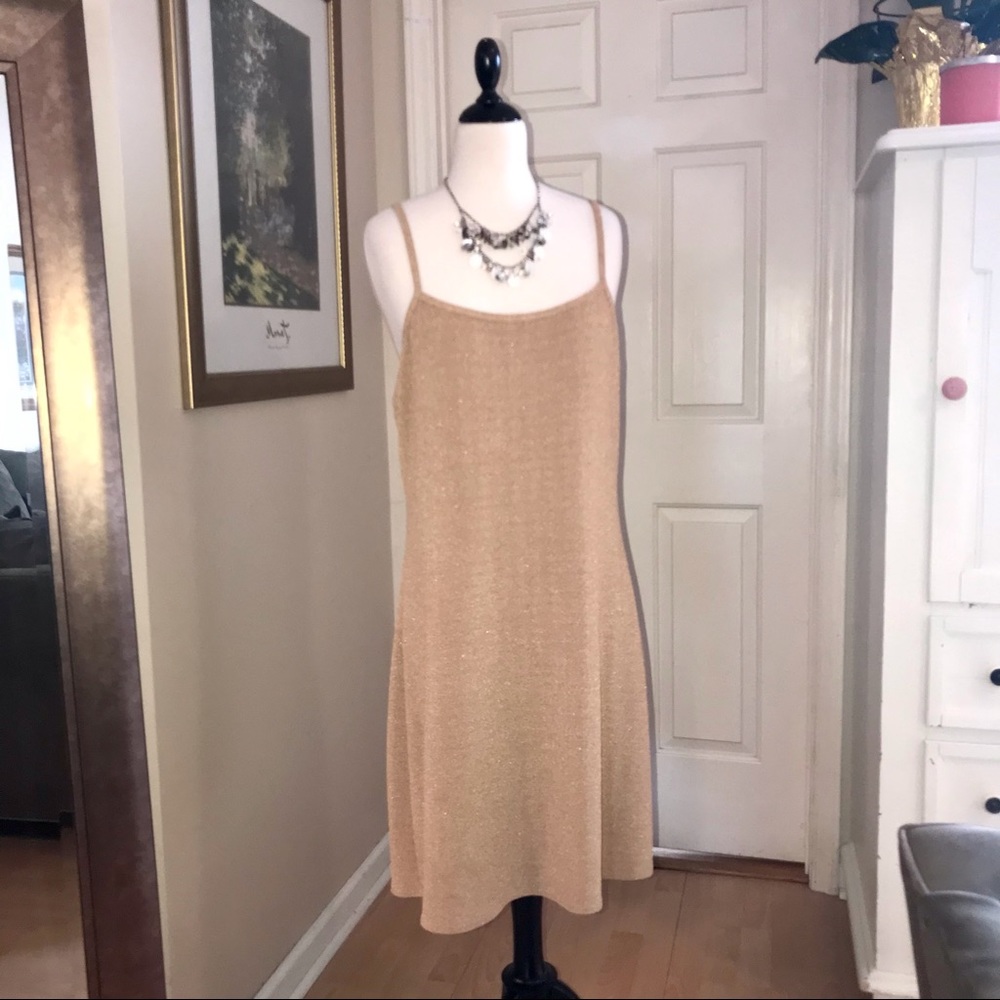 Beige Bodycon Scoop Neck Cami Dress - Picture 5 of 10
